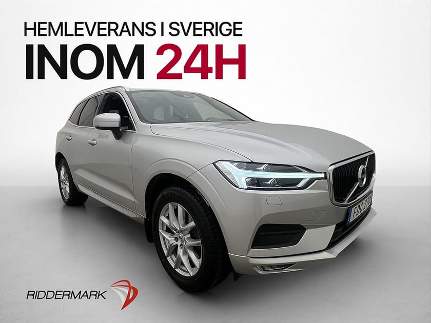 Bild 1 av Volvo XC60 B4 197hk AWD Skinn Värmare VOC Kamera Drag Navi