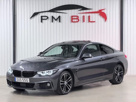BMW 420d xDrive Coupé M-Sport Taklucka Cockpit H&K HUD Keyless