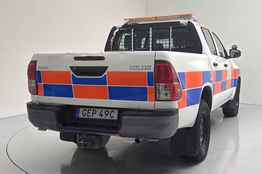 Bild 3 av Toyota Hilux Dubbelhytt 2.4 D 4WD (150hk) Lågmilad Kamera