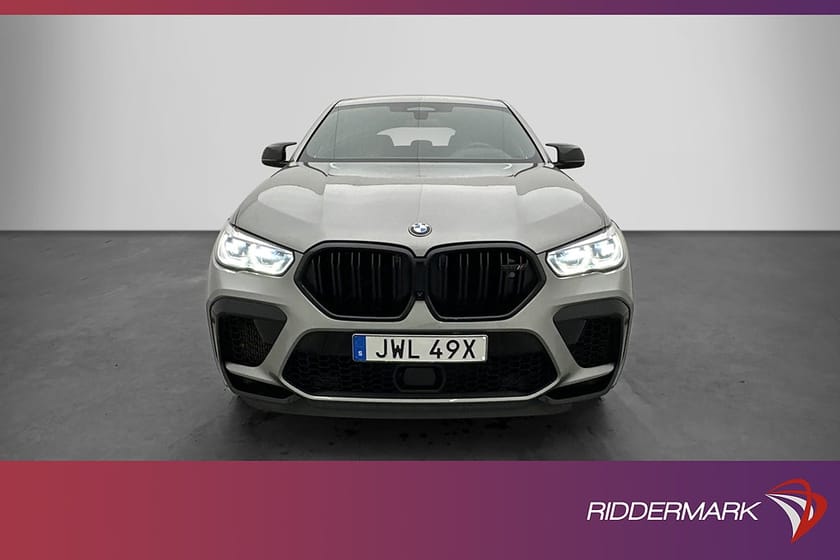 Bild 2 av BMW X6 M Competition X6M 625hk Driver's Sky Lounge B&W Night-V