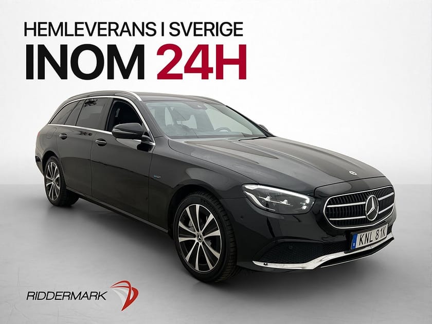 Bild 1 av Mercedes-Benz E 300 T de 4MATIC 4M P-Värmare Wide B-Kamera Drag Navi