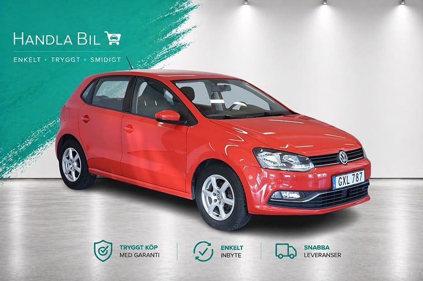 Bild 2 av Volkswagen Polo 5-dörrar 1.2 TSI BMT Manuell, 90hk, 2016