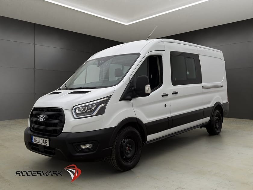 Bild 3 av Ford Transit 350 Crew Van CrewVan L3H2 Cockpit Värm Drag 360° 2xDörr MOMS