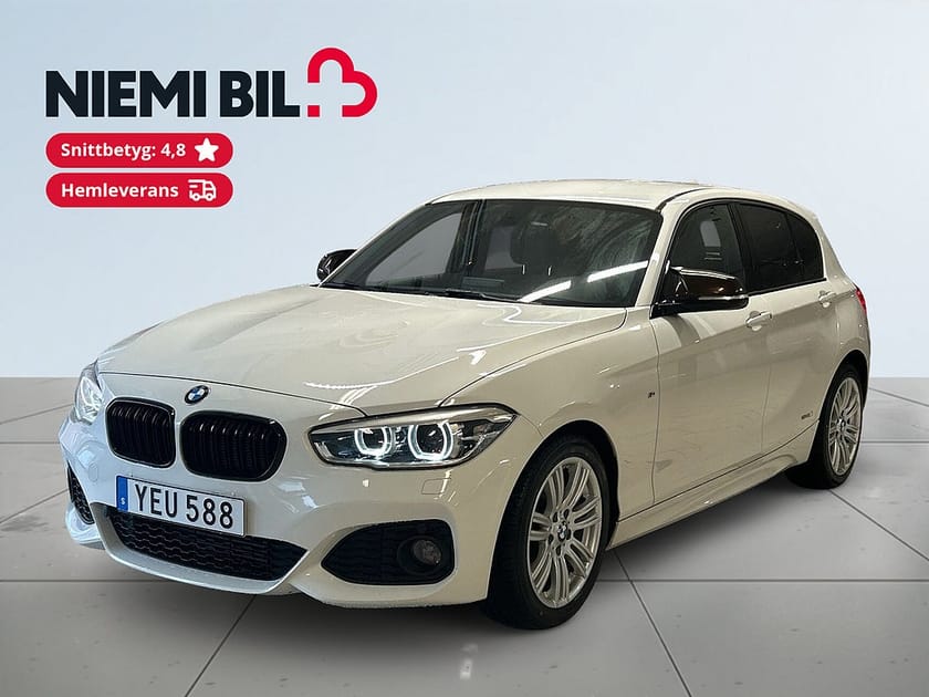 Bild 1 av BMW 118i 5-dörrars M Sport Mvärmare Svart innertak Fhållare S&V