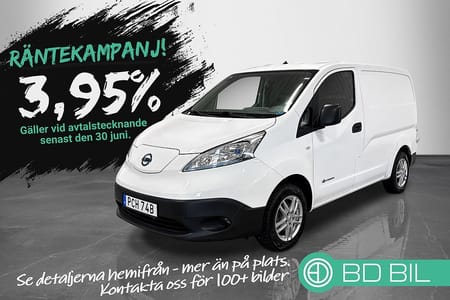 Nissan e-NV200 Van 40 kWh VERKSTADSINREDNING BACKKAMERA EN BRUKARE