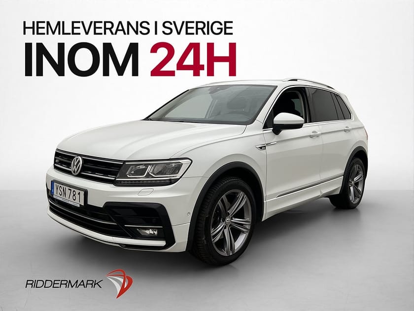 Bild 3 av Volkswagen Tiguan TDI 150hk 4M R-Line Värmare Kamera Drag