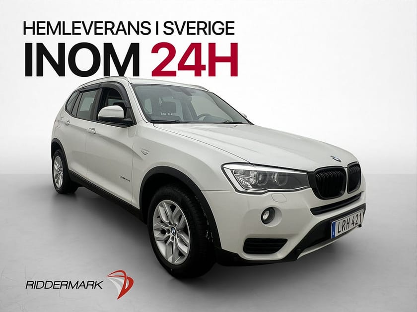 Bild 1 av BMW X3 xDrive20d 190hk Drag M-Värmare Sensorer Bluetooth