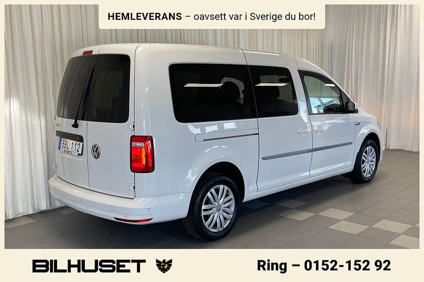 Bild 2 av Volkswagen Caddy Maxi Life 7-Seater 7-SITS 2.0 TDI DSG VÄRMARE MOMS/VAT