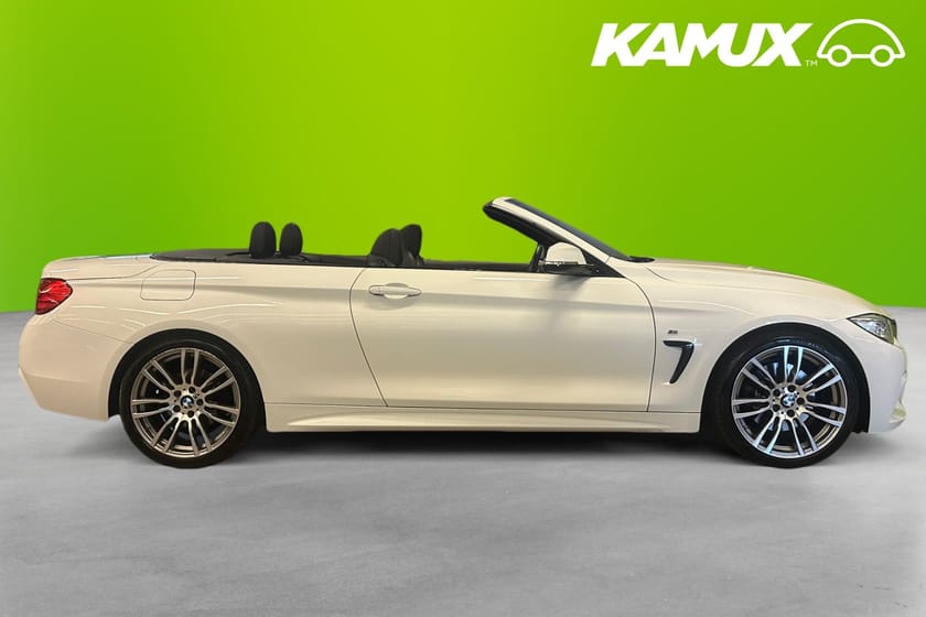 Bild 2 av BMW 430i Convertible 252hk 2017 M-Sport Innovation HUD Kamera Elstolar