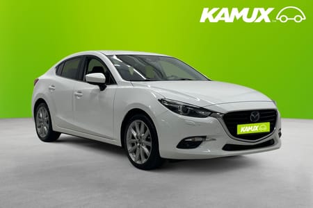 Mazda 3 Sedan 2.2 SKYACTIV-D Optimum Bose HUD Skinn Kamera Navi