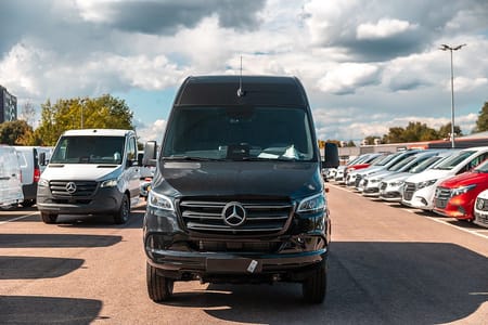 Mercedes-Benz Sprinter 319 CDI 4x4 Panel Van Skåpbil 9G-Tronic Euro 6