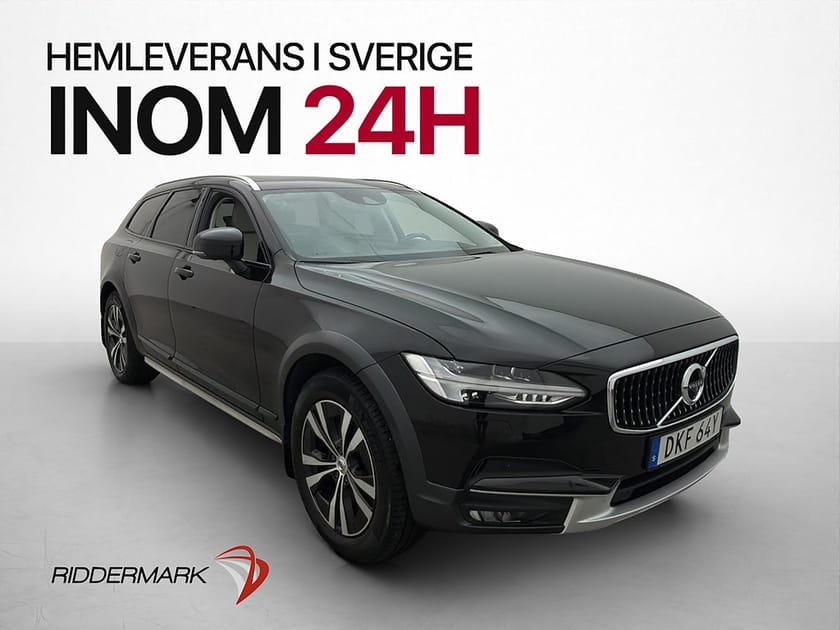 Bild 1 av Volvo V90 Cross Country D4 AWD VOC Pano HuD 360° Skinn Drag