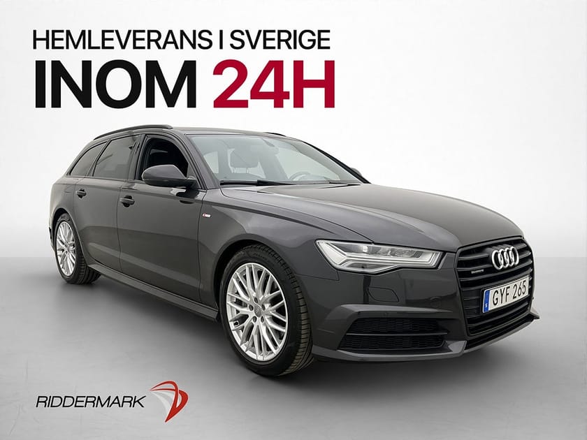 Bild 3 av Audi A6 Avant 3.0 V6 Q 218hk S-Line BOSE D-Värm Svart Optik Kamera