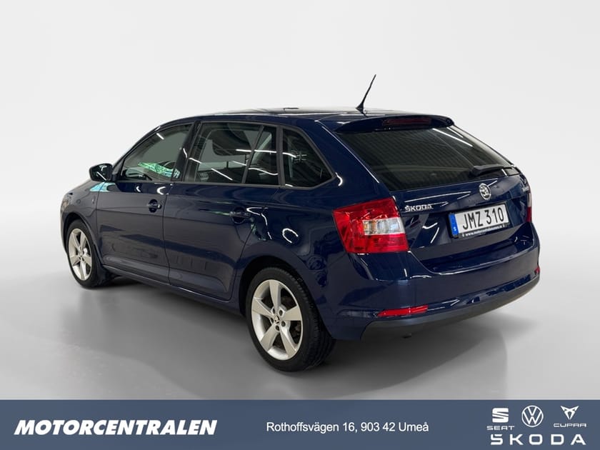 Bild 3 av Škoda Rapid Spaceback 1.2TSI/105hk/M.värmare/Drag/Ink.v.hjul