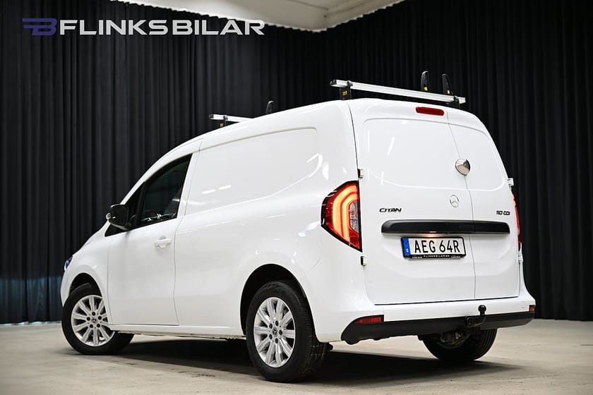 Bild 4 av Mercedes-Benz Citan 110 CDI DCT 95HK Automat|Inredd|LED|Nedlackad|Drag|Moms