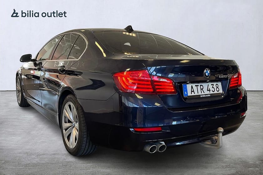 Bild 4 av BMW 520d Sedan 184hk / Dragkrok Sensorer Levereras Nyservad