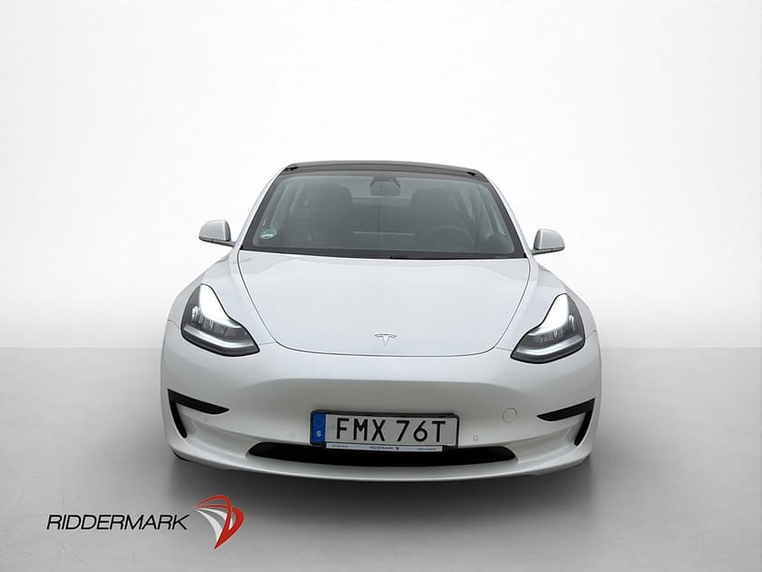 Bild 2 av Tesla Model 3 Standard Range Plus Svensksåld Panorama Kamera