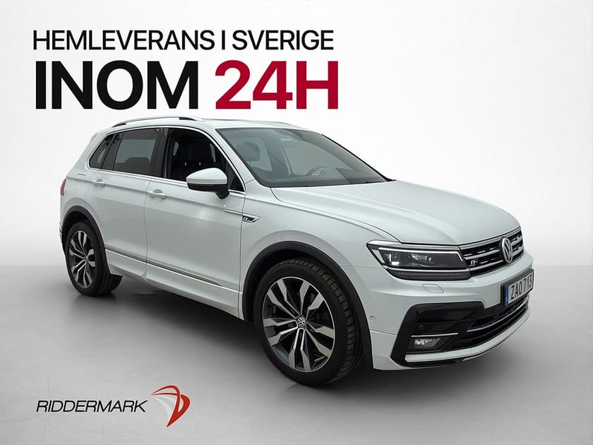 Bild 1 av Volkswagen Tiguan GTS 2.0 TDI 4M 240hk D-Värm Pano 360° Drag
