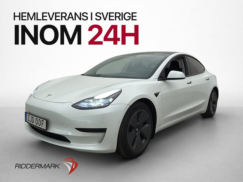 Bild 1 av Tesla Model 3 Standard Range Plus Dragkrok Autopilot
