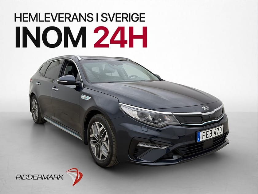 Bild 1 av Kia Optima Sport Wagon Plug-in Hybrid Advance Plus 2 Pano H/K 360°  Skinn Navi