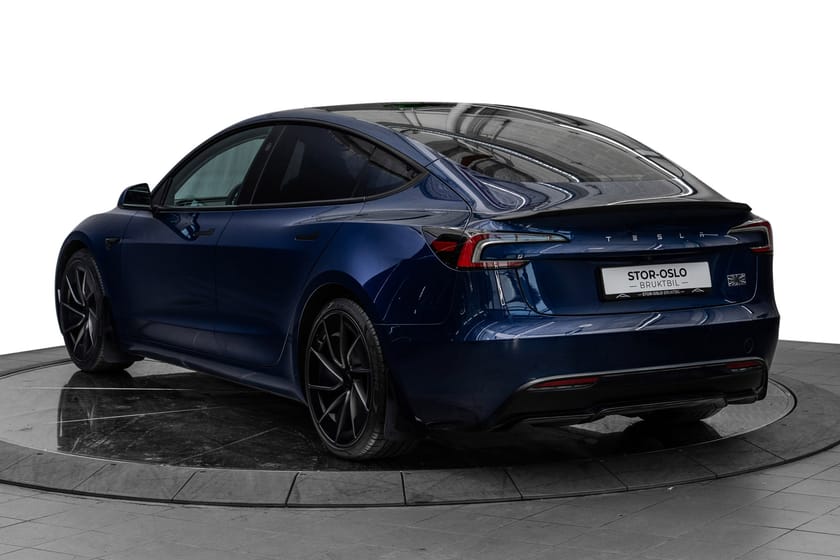 Bilde 5 av Tesla Model 3 Performance AWD 571WLTP 627HK Pilot Pano Kjøling-sete
