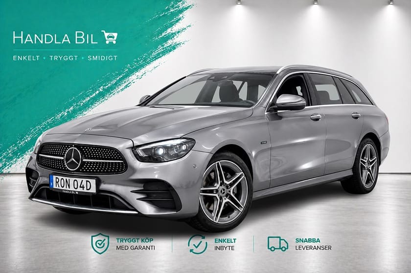 Bild 1 av Mercedes-Benz E 300 T de AMG-Line Drag Widescreen D-Värm 360° Cockpit