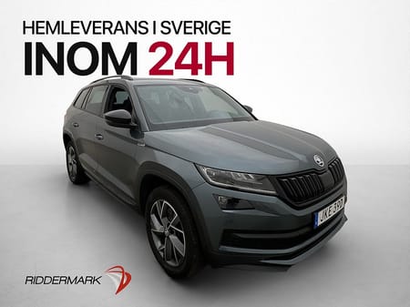 Škoda Kodiaq 7-Seater Skoda TSI 4x4 Sportline 7-Sits Cockpit Canton Drag