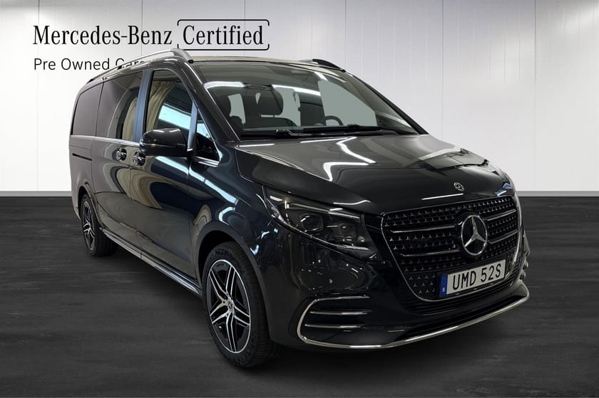 Bild 2 av Mercedes-Benz V 300d 4MATIC 3.2t 300 4M/AMG/ Burmester/ Vinterhjul/ 360 kamera