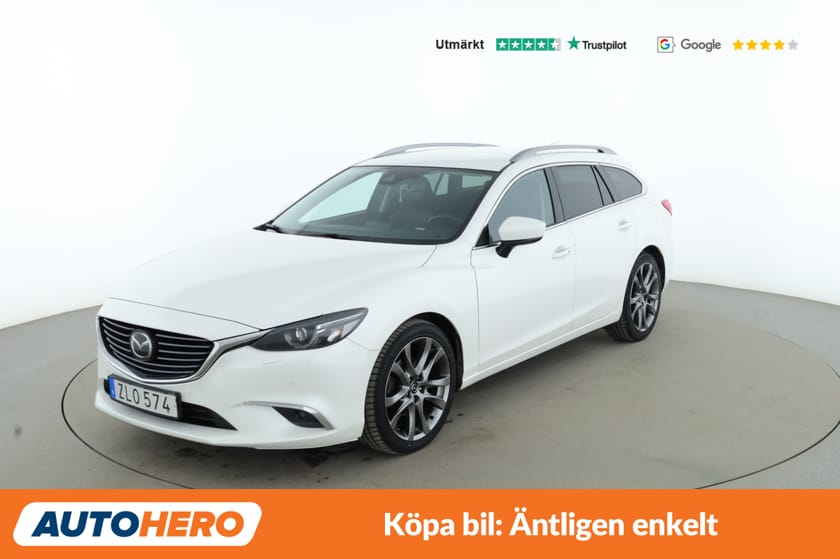 Bild 1 av Mazda 6 Wagon 2.2 SKYACTIV-D AWD / Dragkrok, Backkamera, Rattvärme, BOSE