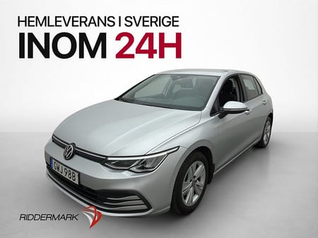 Volkswagen Golf 1.5 TGI 131hk Cockpit P-Sensorer CarPlay