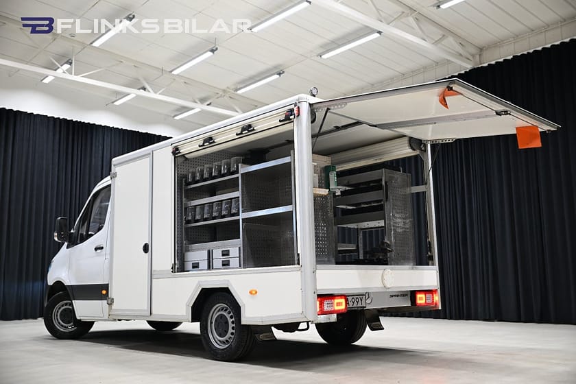 Bild 5 av Mercedes-Benz Sprinter 316 CDI Chassi Servicebil|Inredd|Aluca-inredd|Webasto|LED|SeUtr!