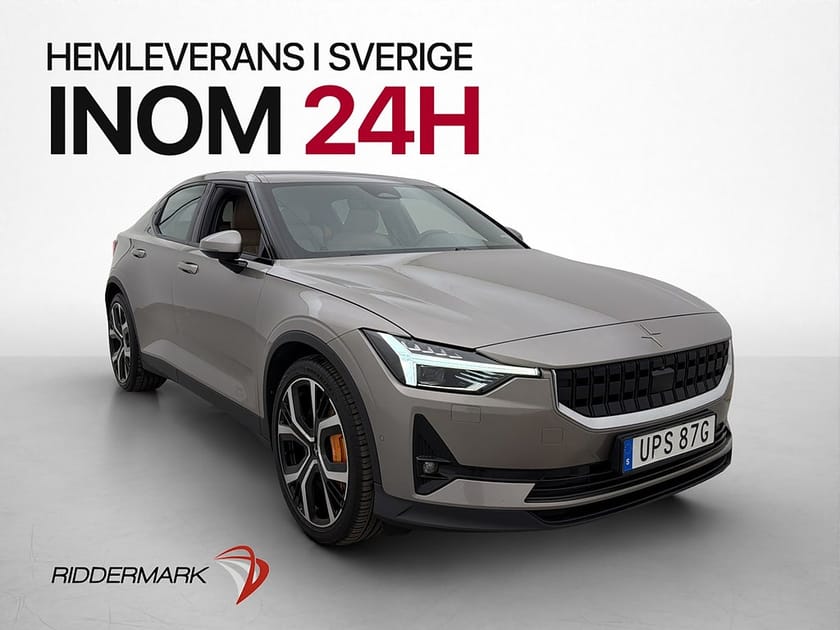 Bild 4 av Polestar 2 Long range Dual motor Performance Pano Läder