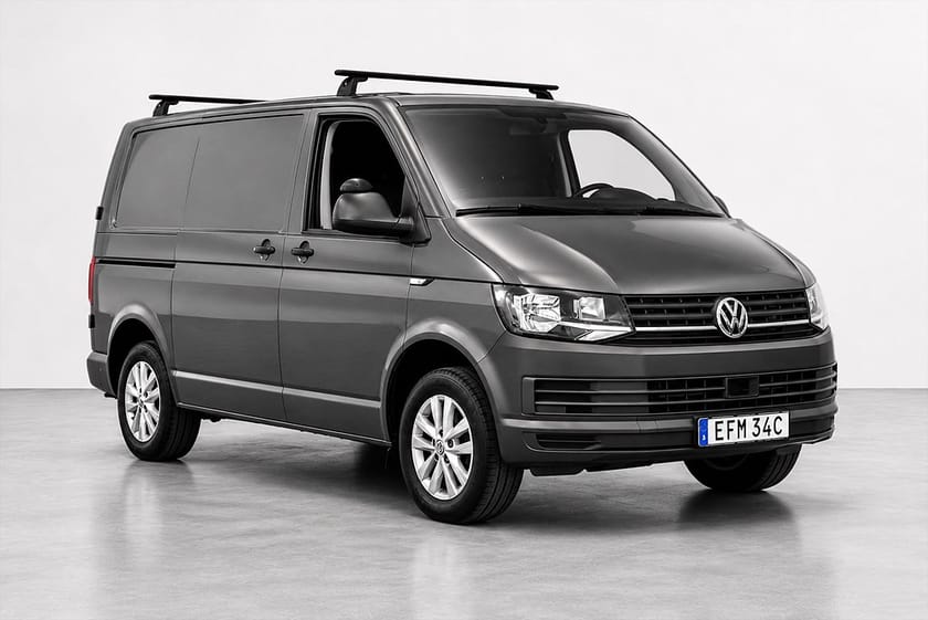 Bild 4 av Volkswagen Transporter T28 2.0 TDI Aut Comfort Drag Bluetooth 150hk