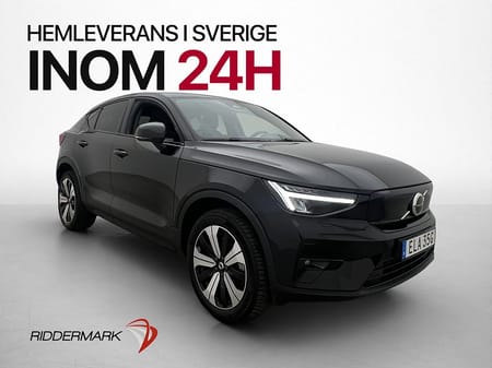 Volvo C40 Recharge Single Motor 231hk Kamera Värmepump Panorama Dragkrok