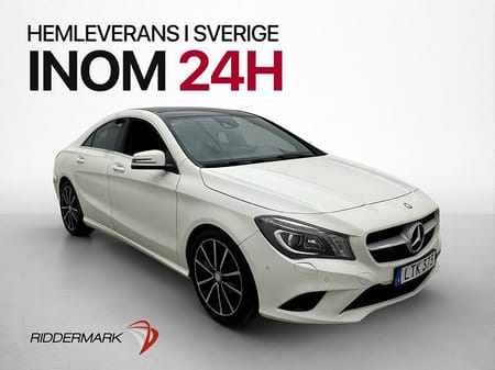Mercedes-Benz CLA 200 7G-DCT 156hk Pano Halvskinn Låg-Skatt
