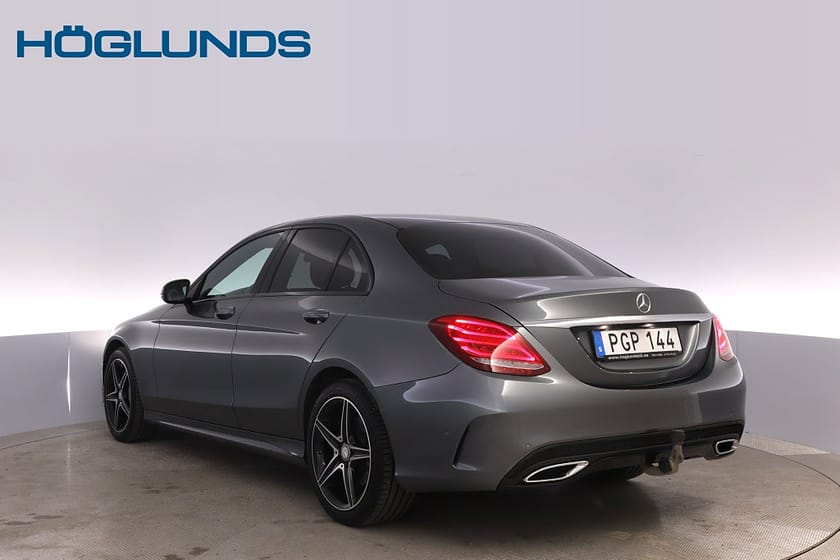 Bild 5 av Mercedes-Benz C 220 d 4MATIC AMG Burmester Drag Värmare V-hjul