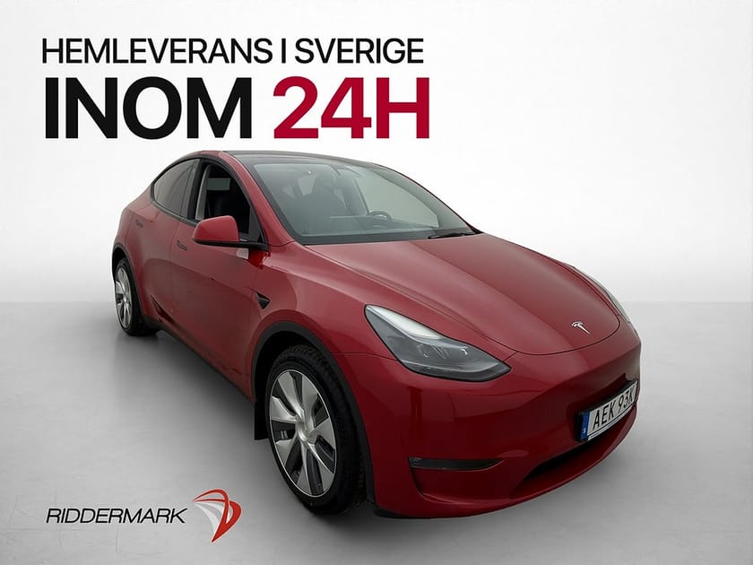 Bild 1 av Tesla Model Y Long Range AWD Autopilot Panorama En-Brukare