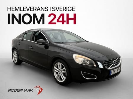 Volvo S60 D3 163hk Summum Värmare Skinn Elstol Farthållare