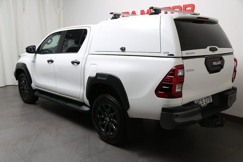 Bild 5 av Toyota Hilux Dubbelhytt 2,8 MHEV 204hk Invincible 4WD Flak/Kåpa Moms