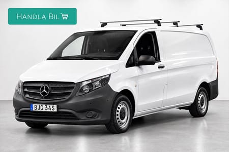 Mercedes-Benz Vito 110 CDI 2.8t L2 D-värm B-kam Inredd Navi Moms Dragkrok