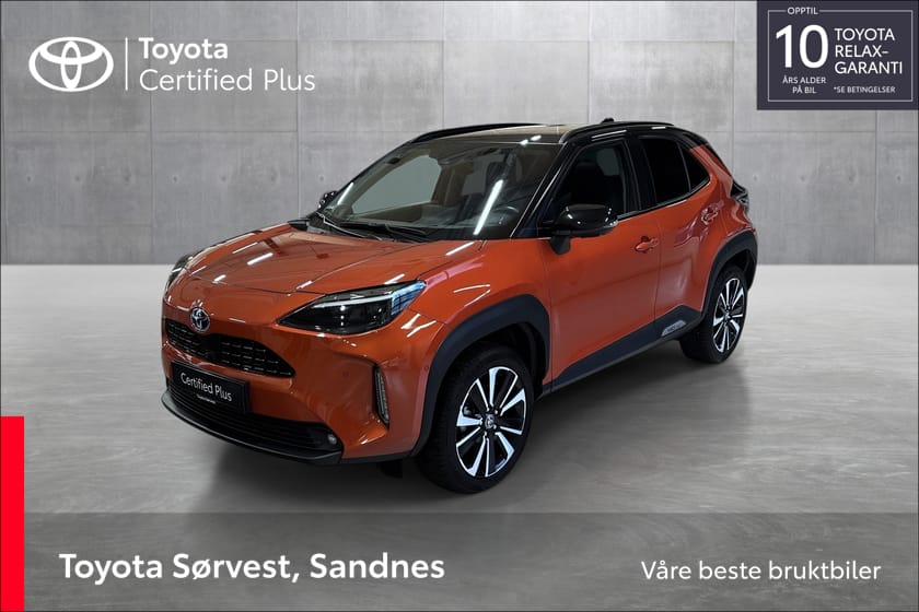 Bilde 1 av Toyota Yaris Cross Hybrid AWD-i 1.5 Bensin Automat Executive Bi-Tone