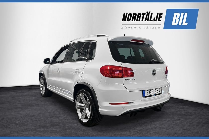 Bild 4 av Volkswagen Tiguan 1.4 160 HK TSI 4M R-LINE DRAG M&K NYSERV PDC BLUETOOTH