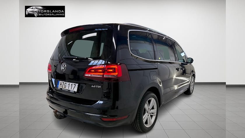 Bild 3 av Volkswagen Sharan 7-seater 2,0 TDI 150 Auto Panorama El-dörrar Värmare Dragkrok