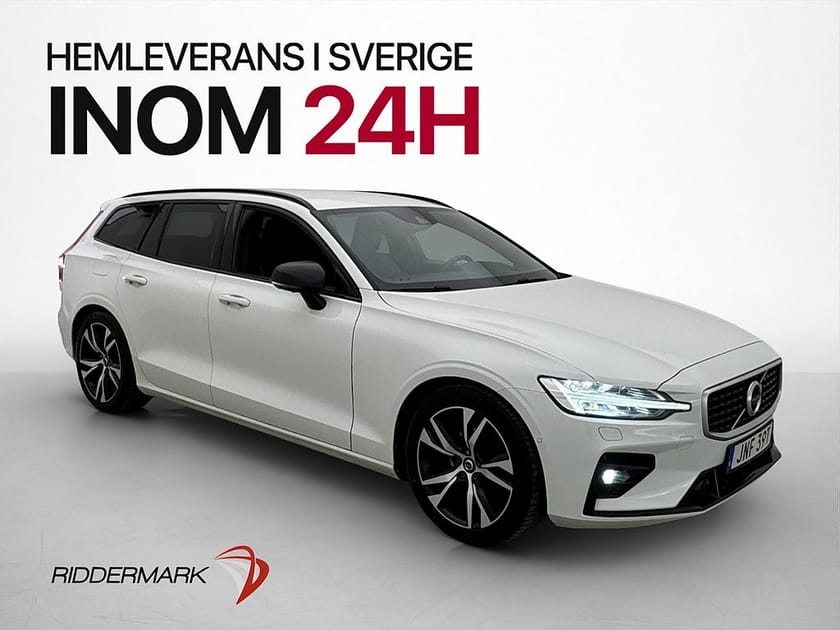 Bild 1 av Volvo V60 D4 R-Design VOC H/K 360° HUD Skinn  Rattvärme Drag