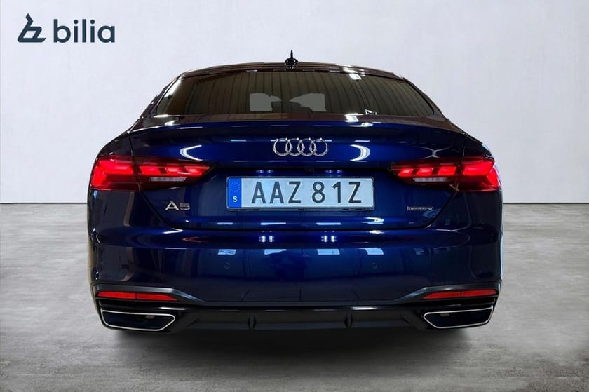 Bild 4 av Audi A5 Sportback 45 TFSI quattro PROLINE ADV /B-KAM/DRAG/VÄRMARE