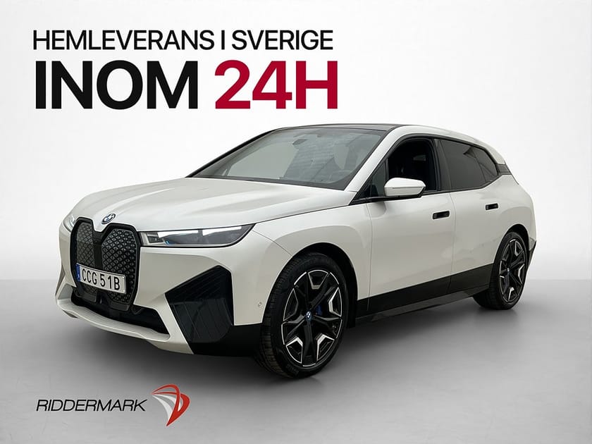 Bild 3 av BMW iX xDrive50 Sport Sky H/K HUD Luftfjä Laser Drag MOMS
