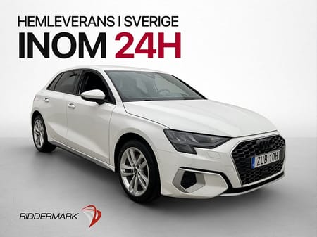 Audi A3 Sportback 35 TFSI 150hk Kamera Carplay Sensorer Adaptiv Tonade