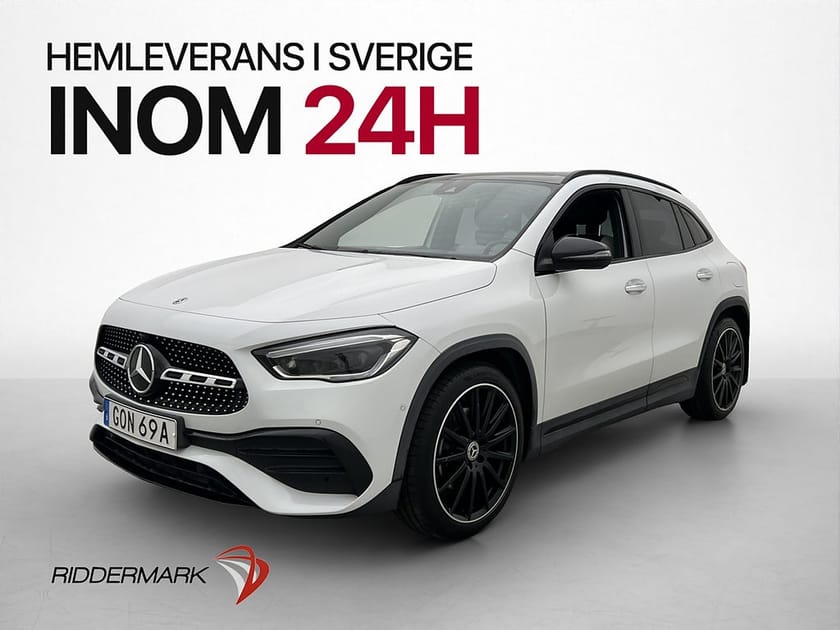 Bild 1 av Mercedes-Benz GLA 220 d 4MATIC 220d 190hk 4M AMG Pano Kamera Värm Wide