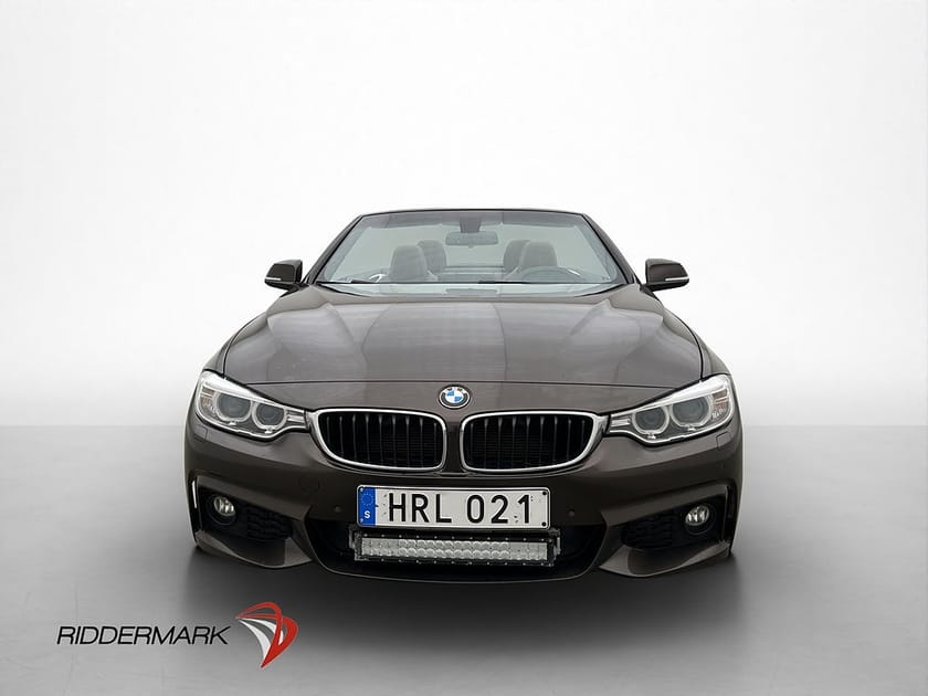Bild 2 av BMW 430d Convertible 430 258hk M Sport Svensksåld Hardtop Sensorer Skinn