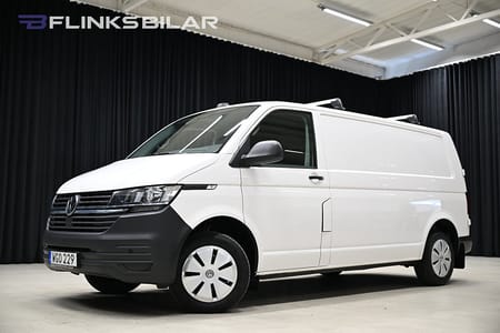 Volkswagen Transporter DSG 150HK L2|Drag|Värmare|Backkamera|Lågmil|Moms|1Ägare